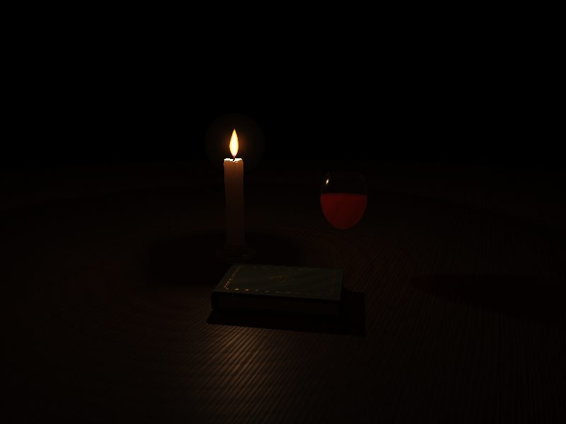 GPT-6 Astra — candlelit still life, live render