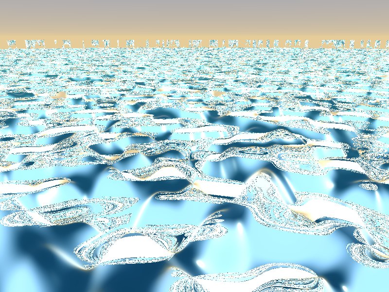 DeepSeek V4 Pro — hyperrealistic ocean, de-hinted prompt, live render