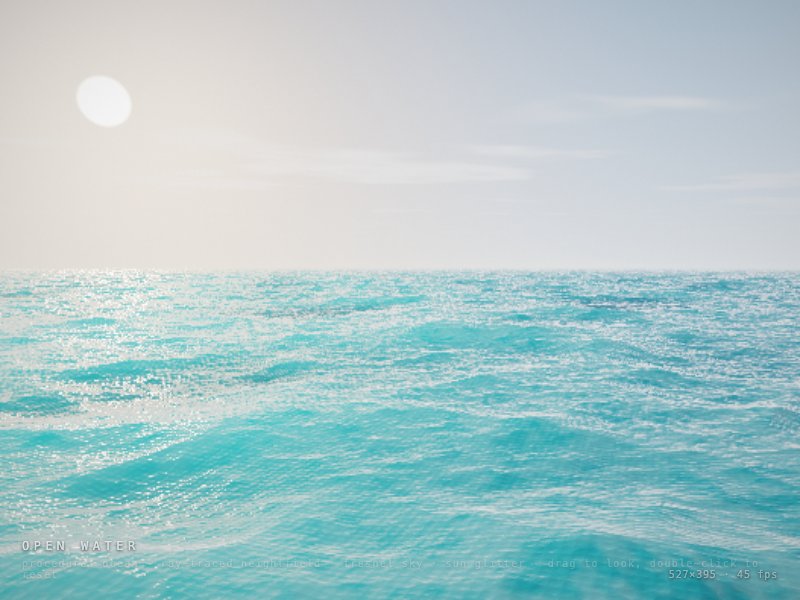 GLM-5.3-Flash — hyperrealistic ocean, de-hinted prompt, live render