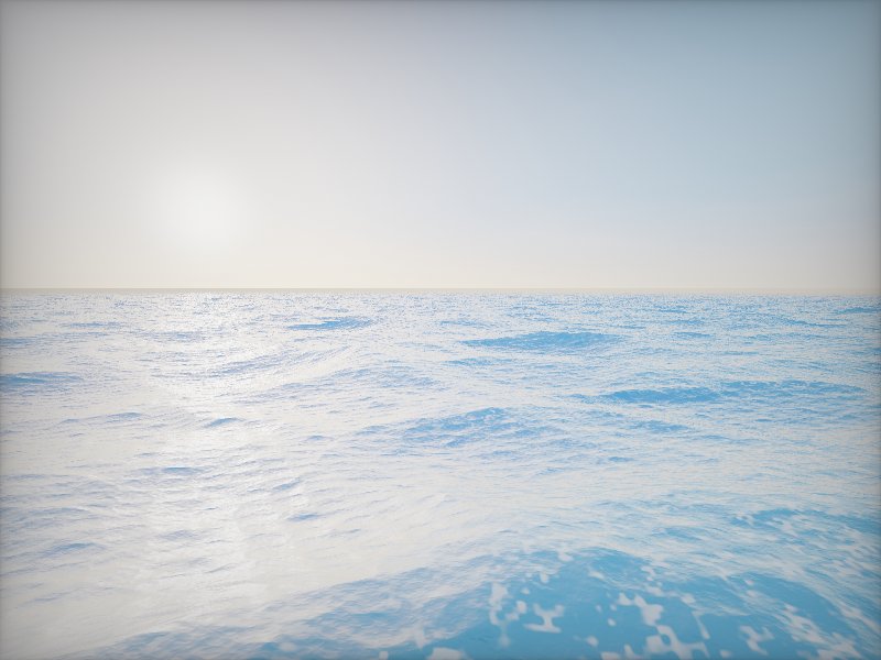 Grok 4.6 — hyperrealistic ocean, de-hinted prompt, live render