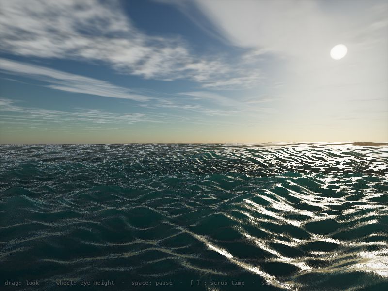 Claude Opus 5 ocean after 5 revisions